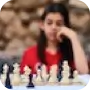 girl play Chess